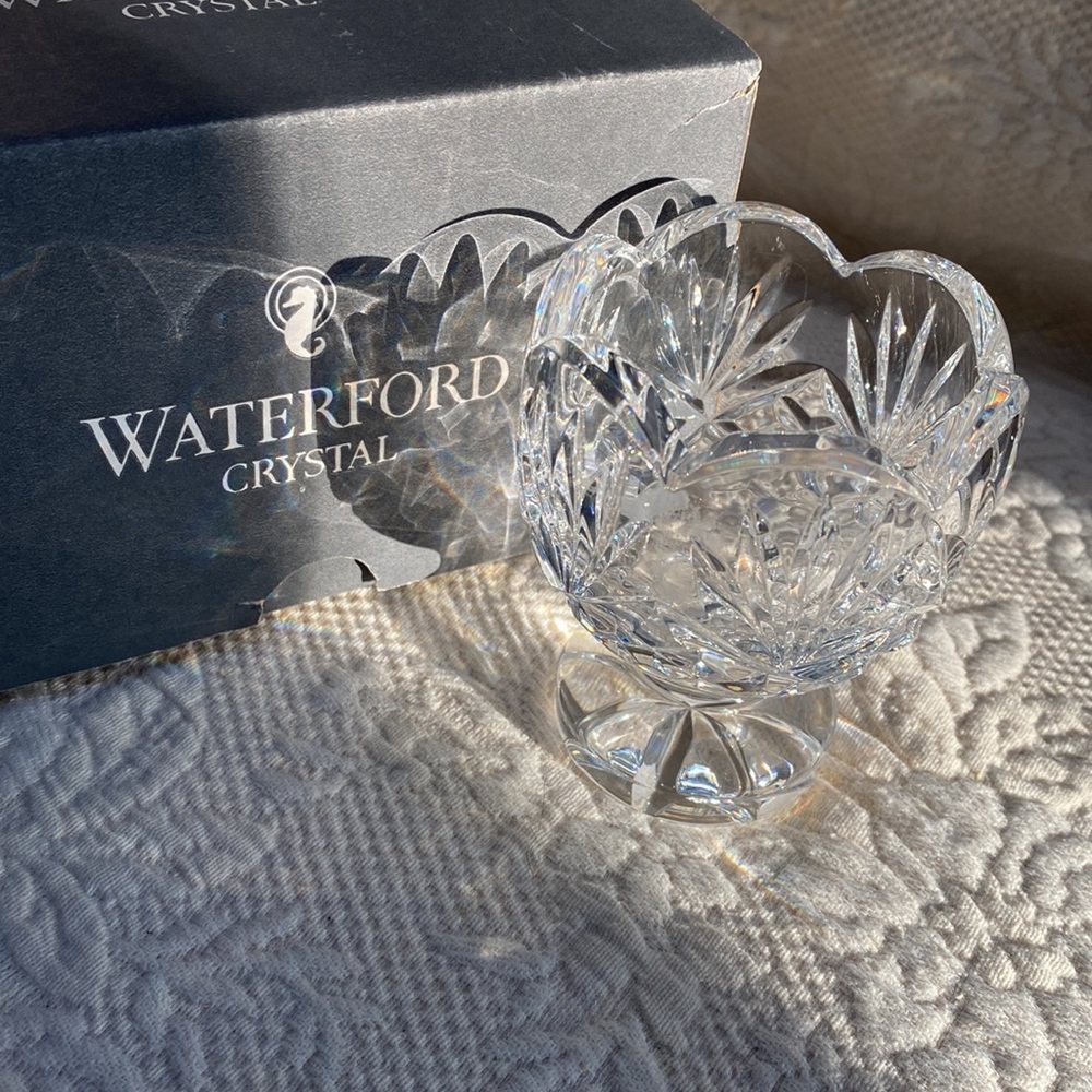 Waterford Crystal - Footed Pot-Pourri Bowl - Picture 11 of 12